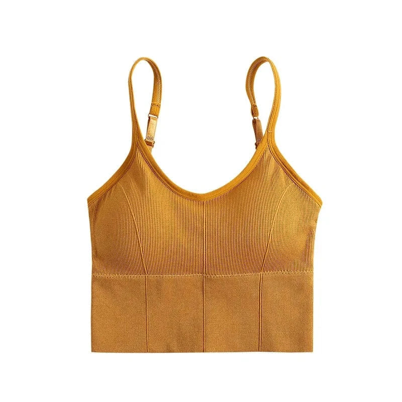 Breathable Sports Bra Anti-sweat Fitness Top Seamless Yoga Bra Workout Shockproof Crop Top Push Up Gym Shapewear Bra for Women