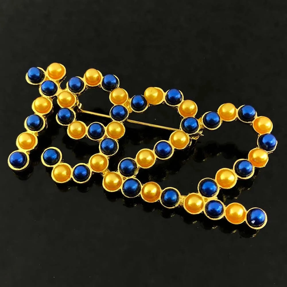 brooch / pearl 04 / As shown in the figure Pearl  Inlay Society Greek Paraphernalia Sorority Jewelry Gifts1922 Brooch Sigma Gamma Rho Jewelry Customize