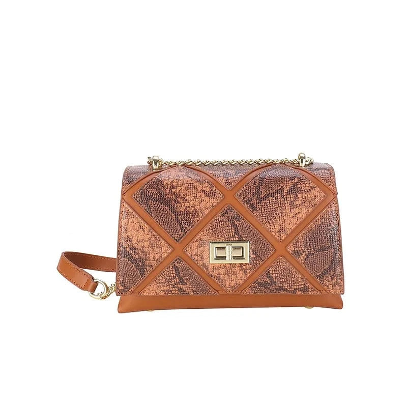 Brown Designer Bags Luxury Women Shoulder Crossbody High Quality PU Leather Purses and Handbags 2024