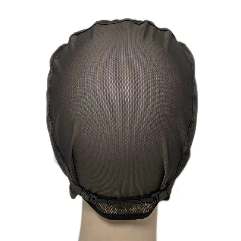 Brown Factory Wholesale Breathable Mesh Wig Cap Net No Slip Human Hair Wig Caps Elasticity C Shape Ear Cap Design For Wig