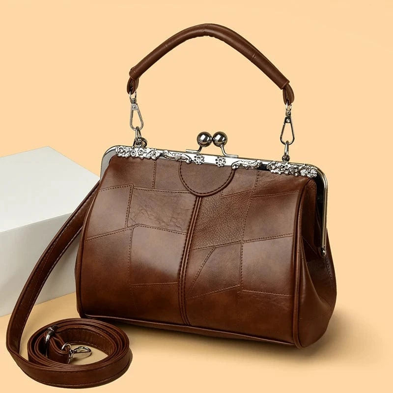 brown Luxury Multifunctional high quality tote bag Handbag leather purses wholesales handbags for women