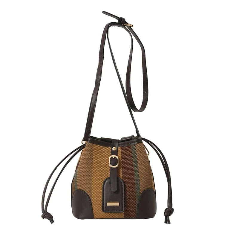 brown Wholesale Luxury Leather Bags Ladies Shoulder Crossbody Tote Famous Designer Women Handbags Purses