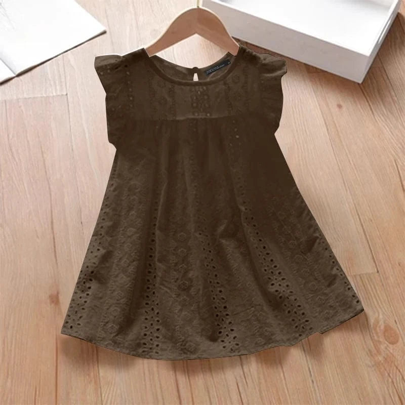 Brown / XXXL ZANZEA Summer Korean Lace Cotton Vest Women White Cap Sleeve Tanks Blouse Fashion Hollow Out Ruffle Camis Sweety O-neck Tank Top