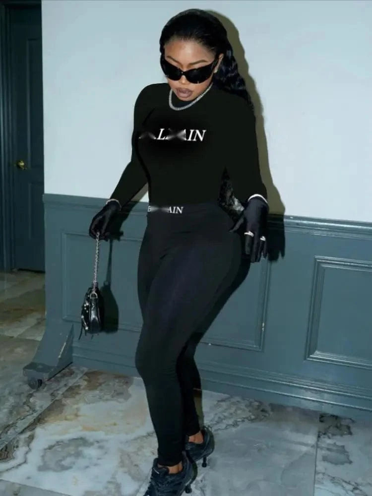 C1267 New arrivals 2024 New Yoga Designer Women's Sports Stretching Tight Women's Set