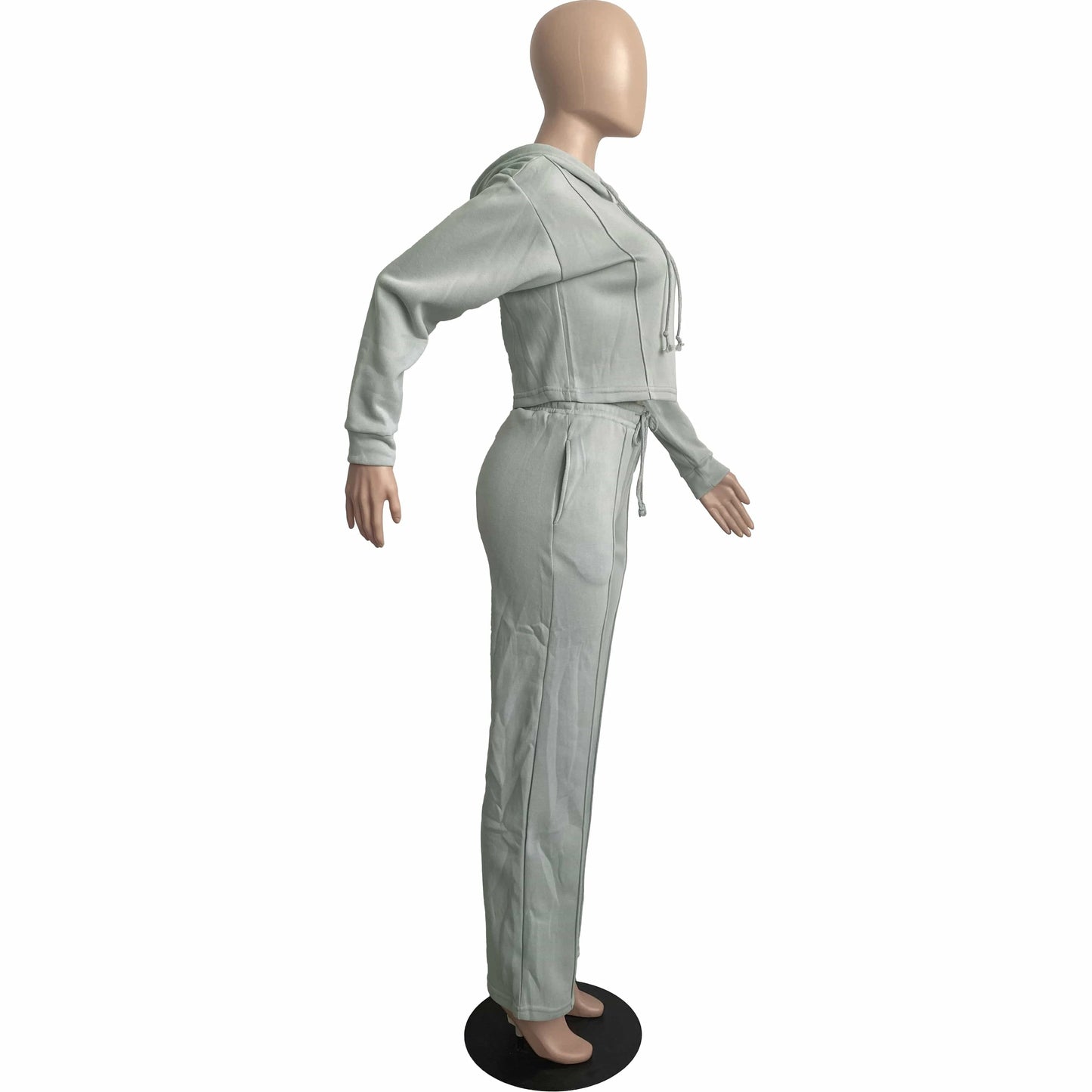 Casual sports suit women autumn and winter new loose long-sleeved sweater two-piece