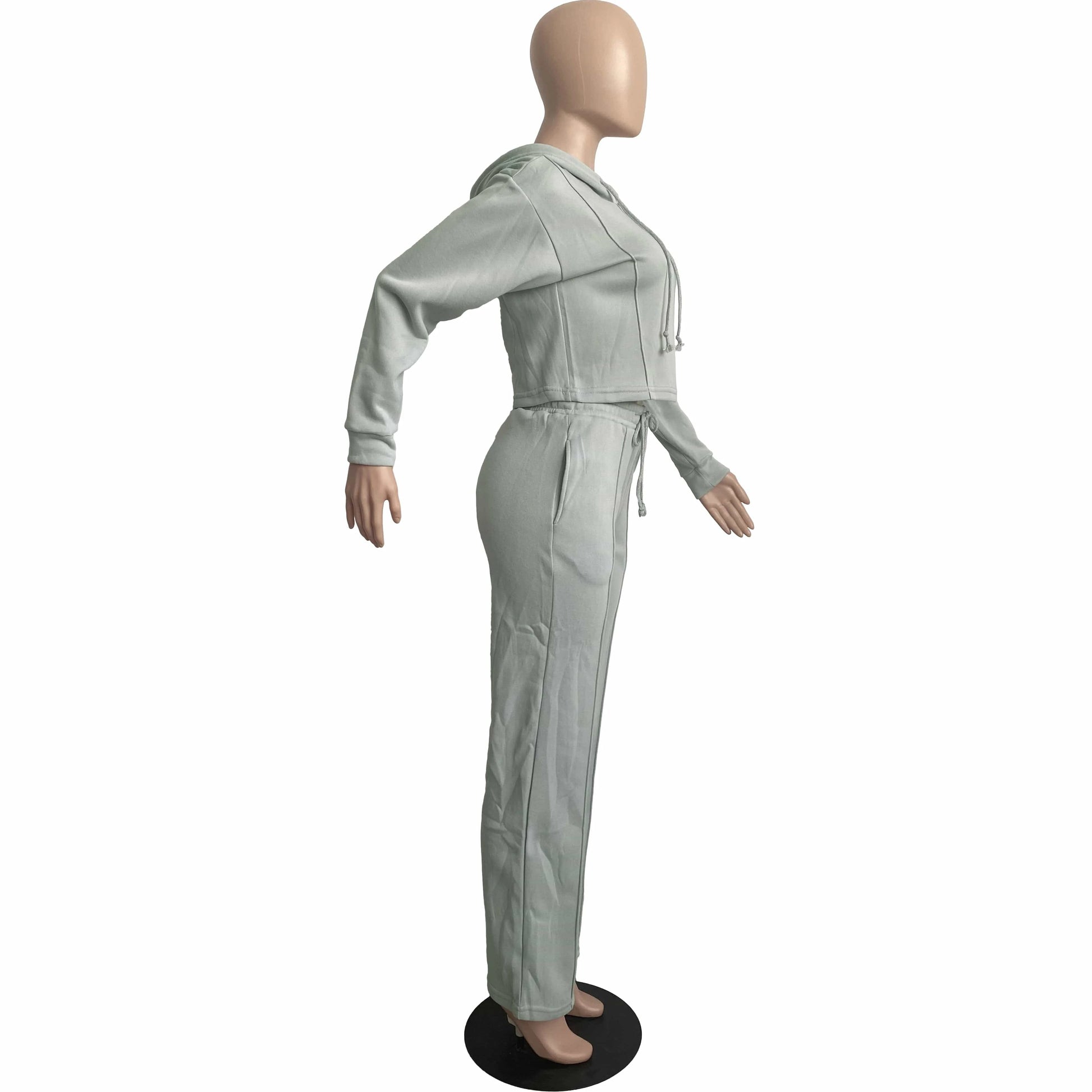 Casual sports suit women autumn and winter new loose long-sleeved sweater two-piece