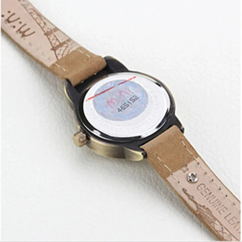 Cat Design Montre M:N: Brand Fashion Watch Ladies Luxury Hand-made 3D Cat Girl Gift Quartz Wristwatch Waterproof for Women 2025 Reloj Mujer