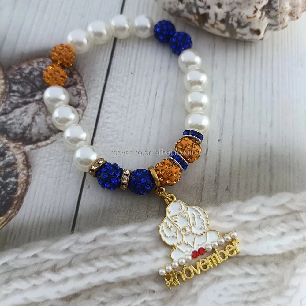 Charms bracelets / SGR Handmade Greek Society Sorority Sigma Gamma Rho Letter Enamel Pendant Exquisite Bracelets Women Jewelry