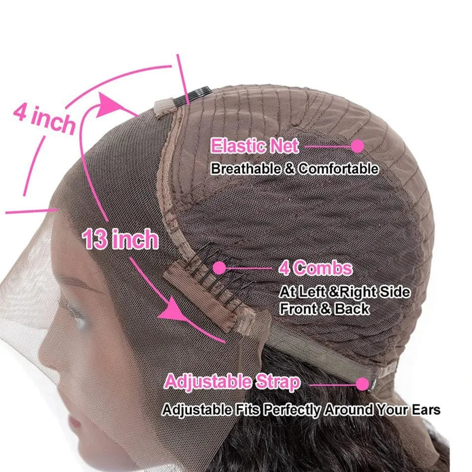 Cheap Body Wave 13X6 13X4 Glueless Hd Lace Frontal Wigs Human Hair Lace Front Wigs For Black Women Raw Peruvian Human Hair Wigs