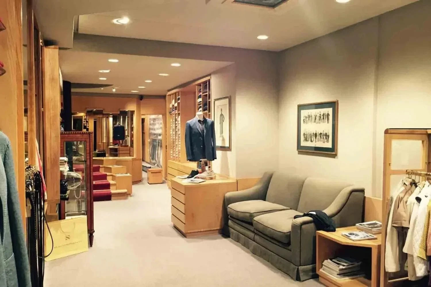 Chic Houndstooth Women Suits 3 Piece & Only Jacket Peak Lapel Formal Casual Prom Party Pants Sets Long Coat Blazer Pants