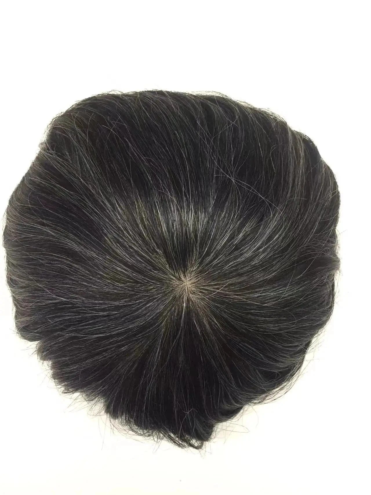 Chinese human hair men toupee thin skin french lace mono center poly replacement system men's skin toupee