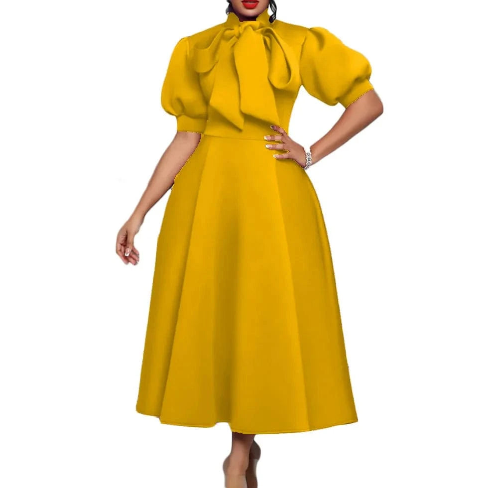 Classic For Women 2024 Vetement Femme Chic Plus Size African Woman Church Formal Dresses
