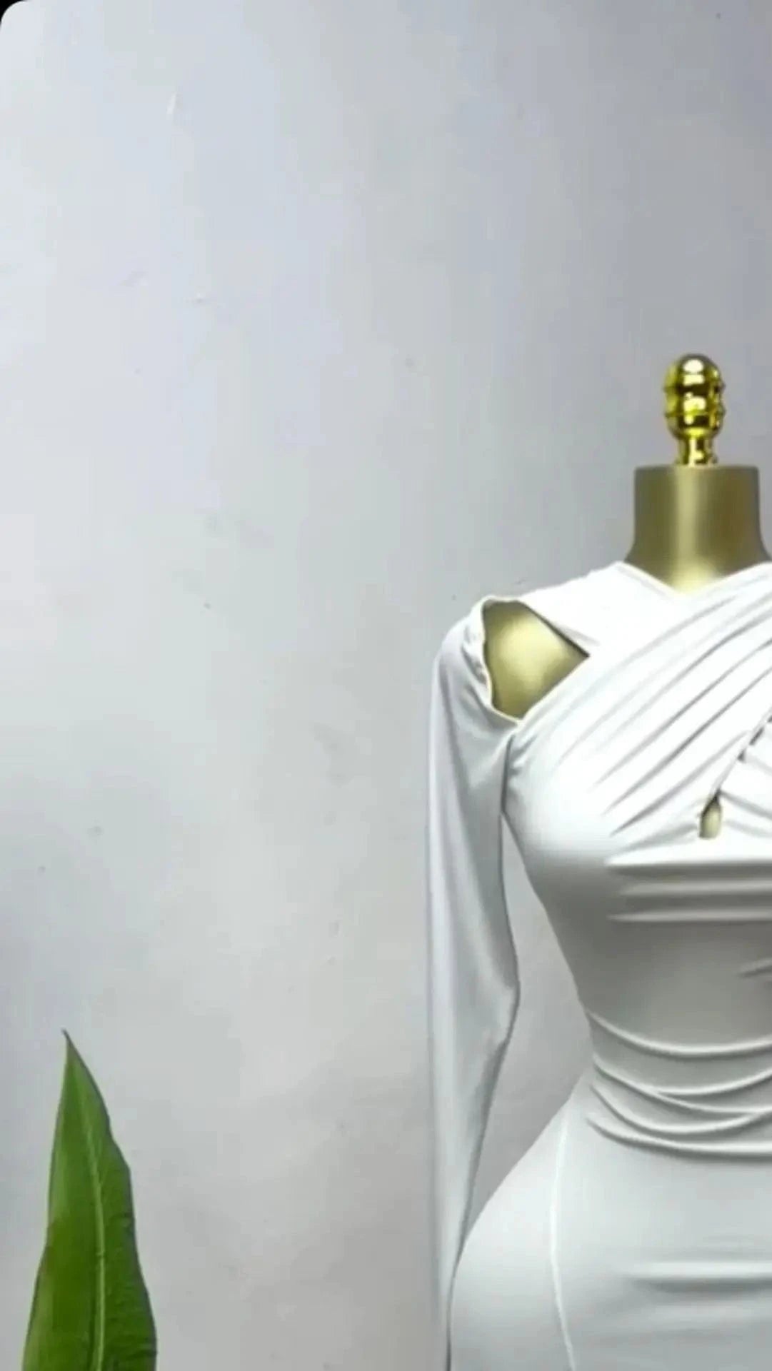 CM.YAYA 2025 Summer Women O-neck Long Sleeve Mermaid Maxi Dress Birthday Beach Sexy Night Party Club Long Dresses