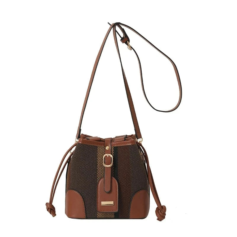 coffee Wholesale Luxury Leather Bags Ladies Shoulder Crossbody Tote Famous Designer Women Handbags Purses