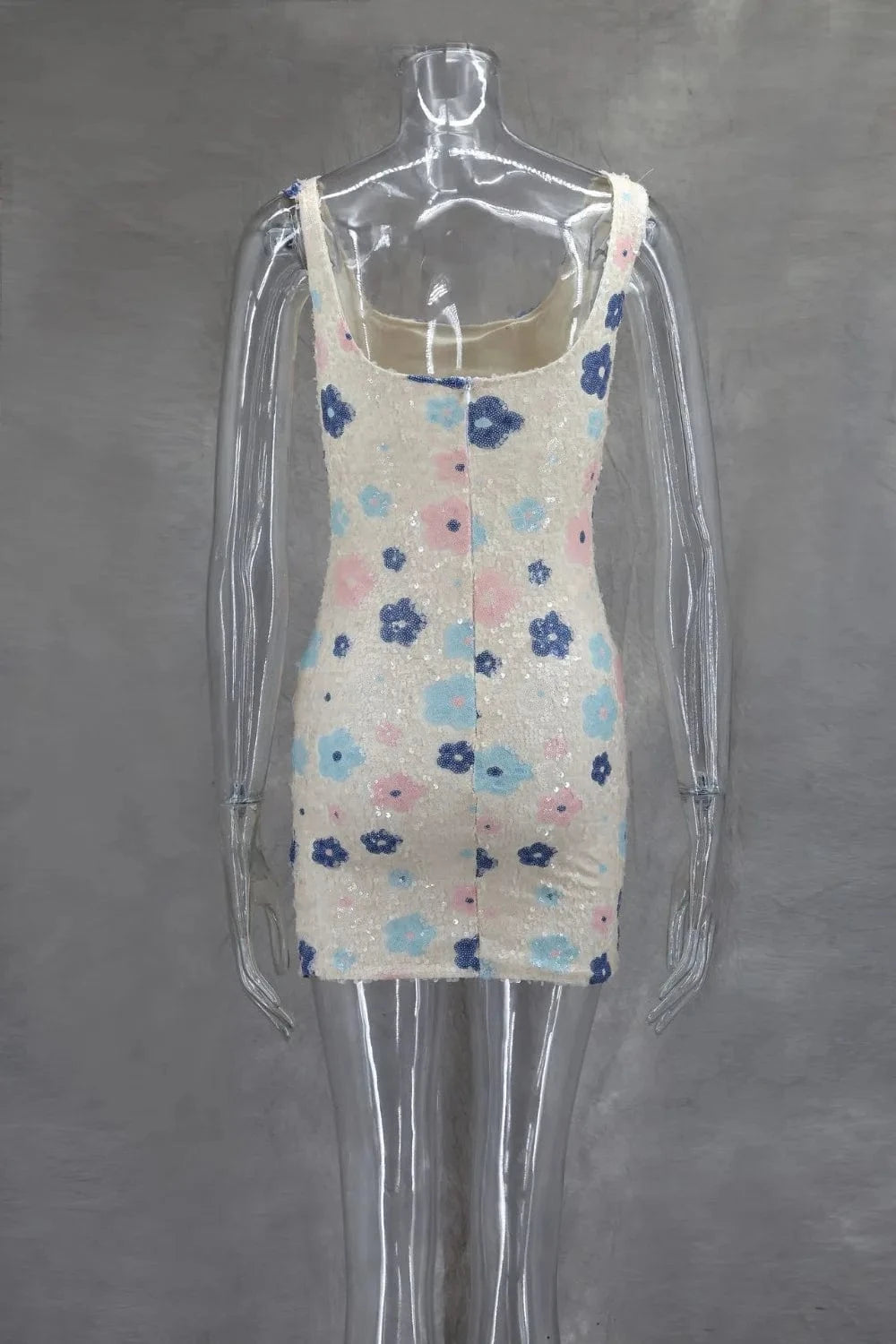 Colorful Rhombus Sequins Sexy Mini Dress Elegant Chic Straps Slit Bodycon Party Dresses Summer Holidays Evening Women Dress 2025