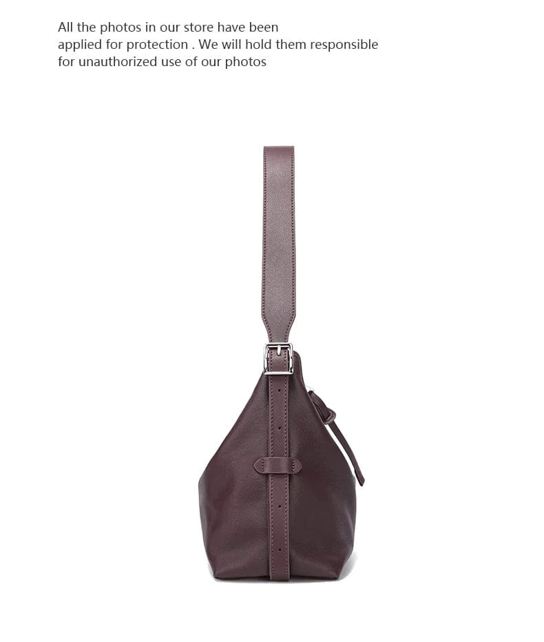 Cowhide Genuine Leather Handbags Women Casual Shoulder Bag Female Fashion Shopping Retro Large Luxury Designer Ladies Bags New