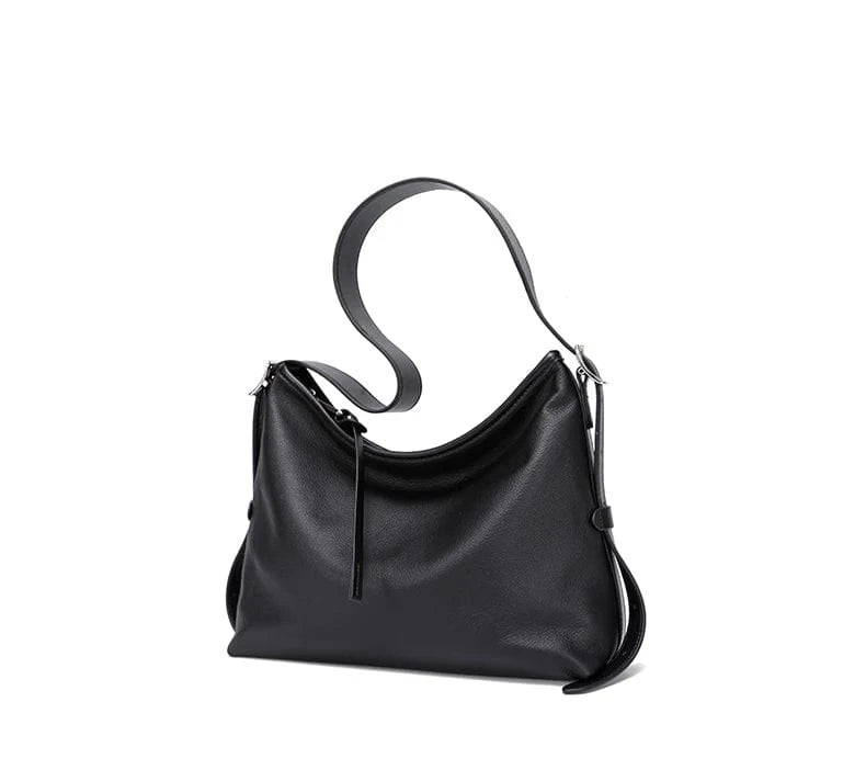 Cowhide Genuine Leather Handbags Women Casual Shoulder Bag Female Fashion Shopping Retro Large Luxury Designer Ladies Bags New