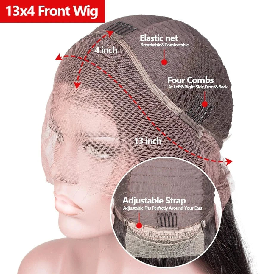 Curly Preplucked Deep Wave Wig Lace Front HD Frontal Hair Products Deep Curly Wet Wave Full Lace Front Wigs For Black Women