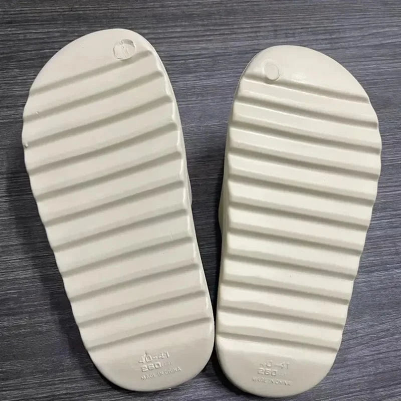 Custom designer Printed Slides Slippers Customized EVA soft embossed Beach men slippers for Men for Women