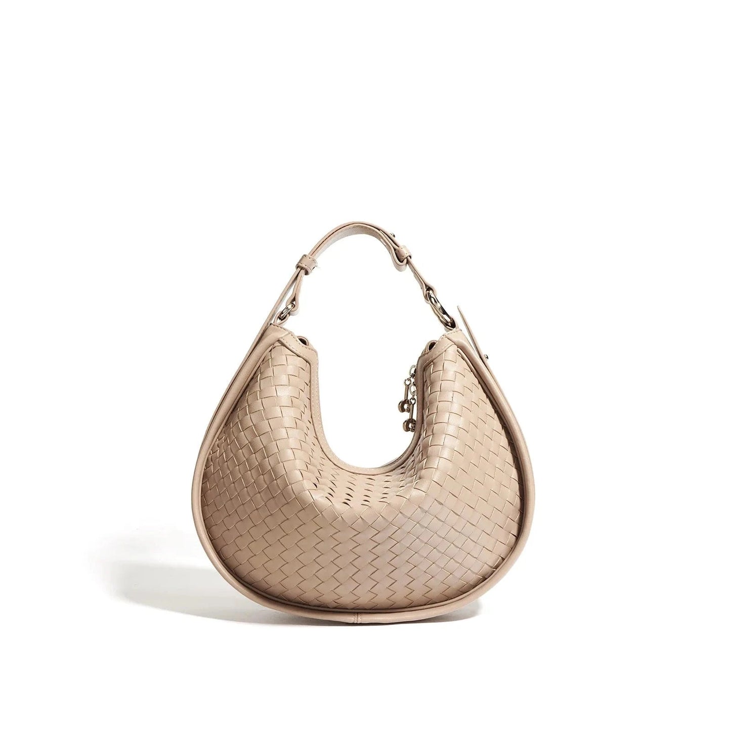 Custom Ladies Handbags Large Capacity Woven Cowhide Leather Tote Leather Hand Bags For Women Luxury
