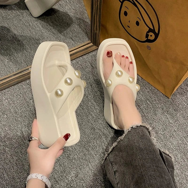 Custom Logo Multi Color Diamond Flat Women Slipper Platform Slip on Slipper Sandals for Lady Beach Flip Flop Slides Slipper