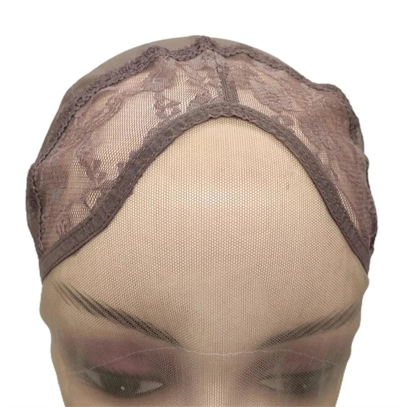Custom Private Label Transparent Lace 613 13x6 HD Lace Frontal Wig Human Hair Small Cap Invisible C Shape Ear Cap Design For Wig