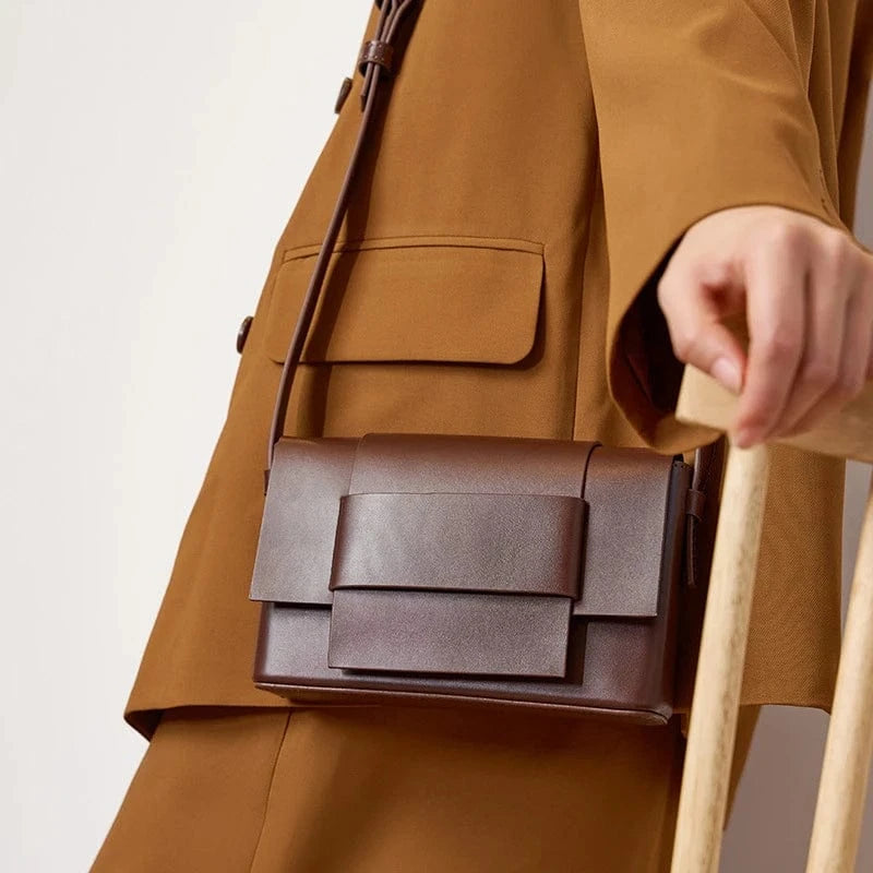 Customizable Best Stylish Genuine Leather Women Hand Bags Small Women'S Flap Crossbody Shoulder Bags Handbags Ladies Luxury