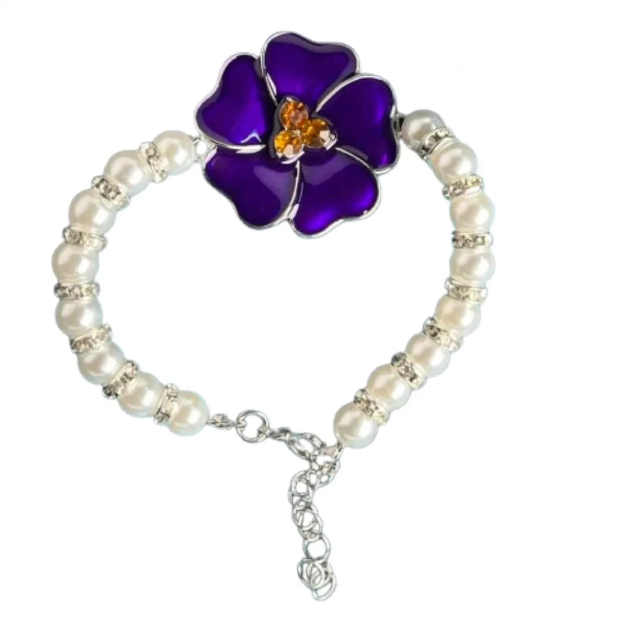 Customized Large Handmade Delta Purple Ribbon Red White Pink Green Sigma Pearl Soror Sorority Saint Flower Brooches Pin Jewelry