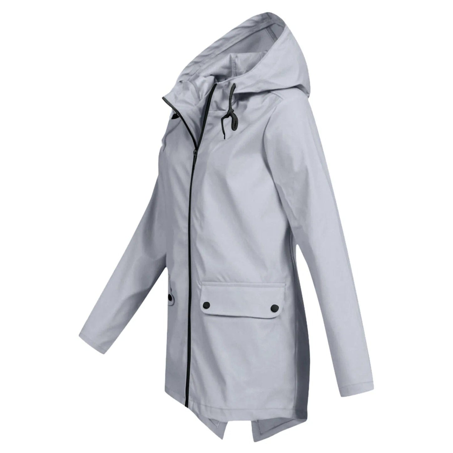 D0702DJ17 2023 On Sale Plus Size Longline Casual Hooded Shacket Long Jackets For Women Sehe Fashion