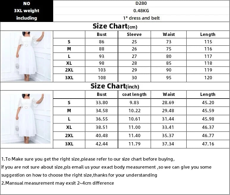D280 High Quality Fashion Casual Dresses Patchwork Chiffon Nail Beaded Dress Celebrities African Dress With Free Belt