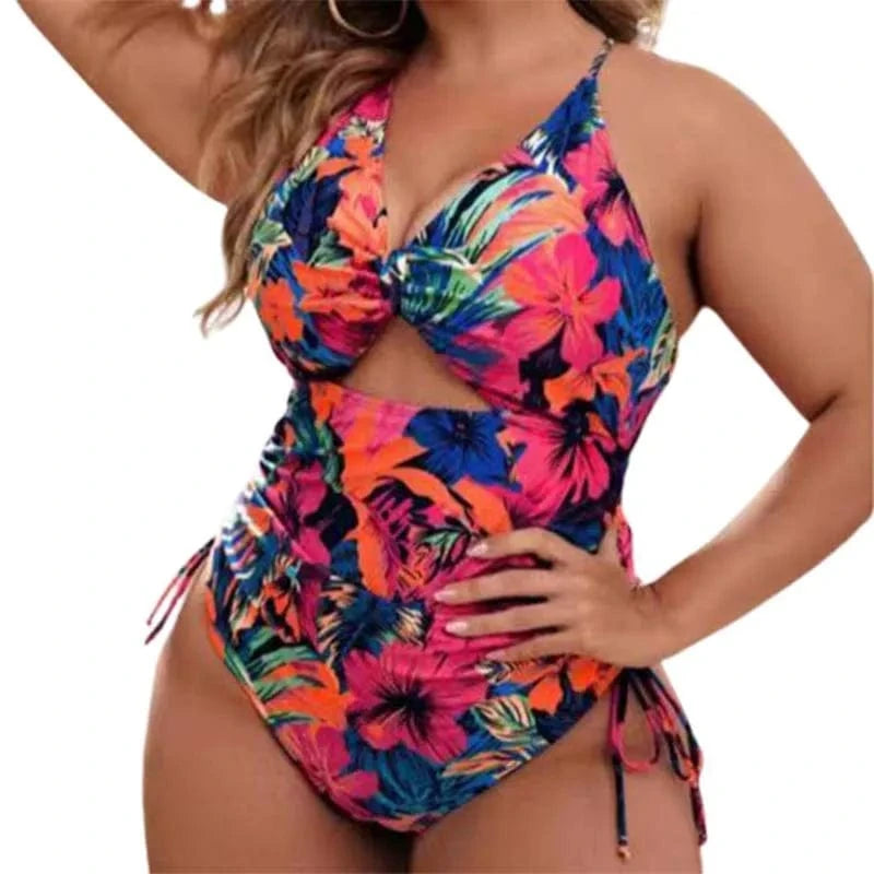 DAMOCHIC Plus Size Womens Swimsuit Reasonable Price Plus Size One Piece Swimwear FloraL Big Ass Fat Woman in Bathing Suit 2023
