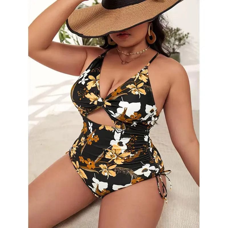 DAMOCHIC Plus Size Womens Swimsuit Reasonable Price Plus Size One Piece Swimwear FloraL Big Ass Fat Woman in Bathing Suit 2023