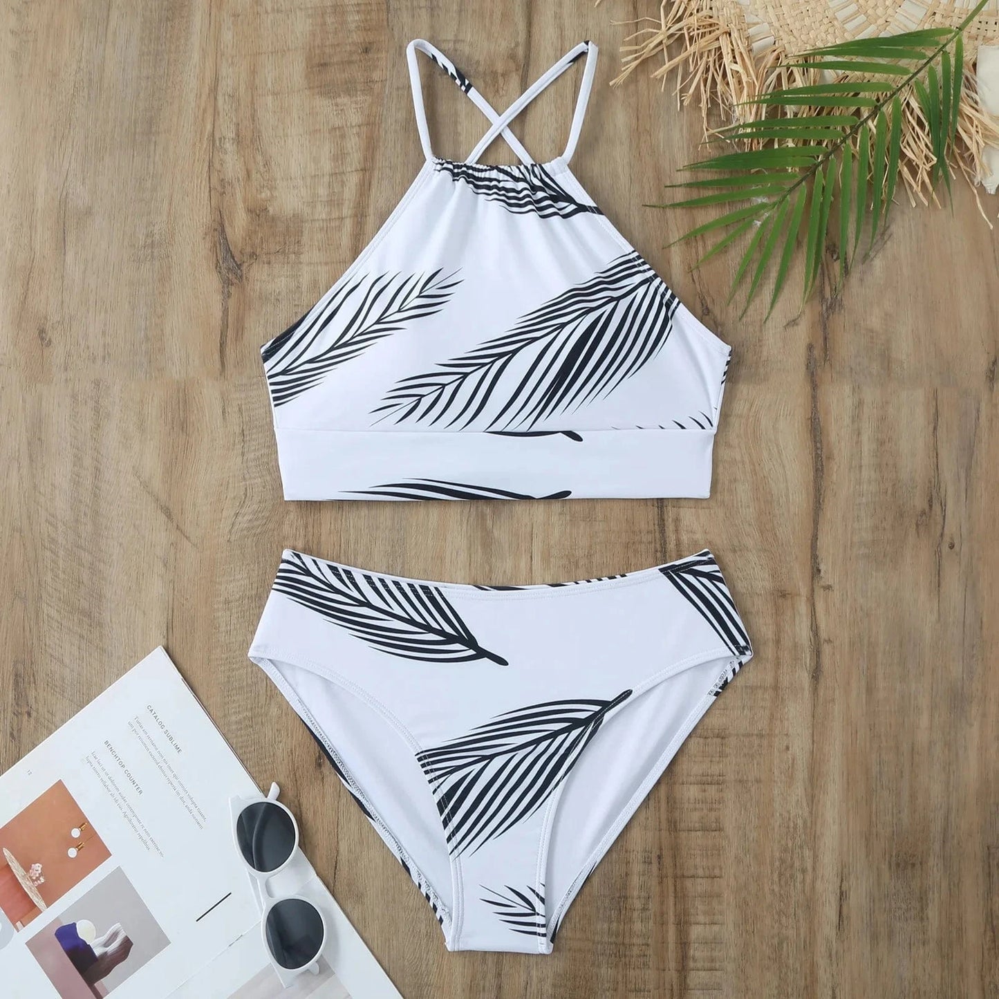 DAMOCHIC Push Up Bikini Sexy High Waist Bathing Suit Chiffon Swim Skirt Swimwear Beachwear Sexy Casual Three Piece Swimsuit 2024