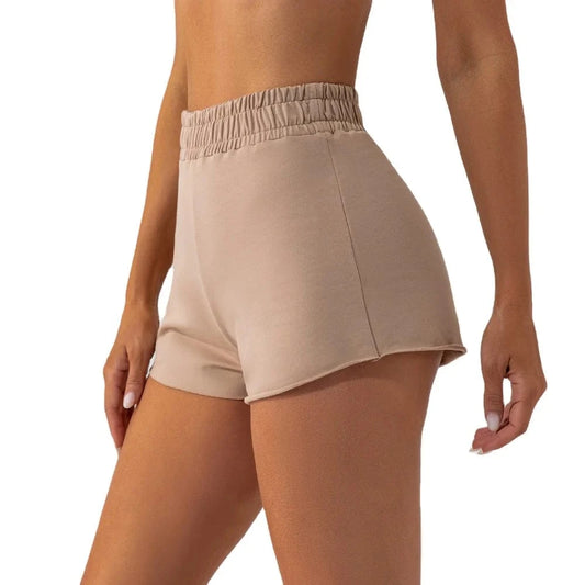 DAMOCHIC Ready to Ship loose yoga shorts women versatile active shorts quick-drying sports bottom dance activewear manufacture