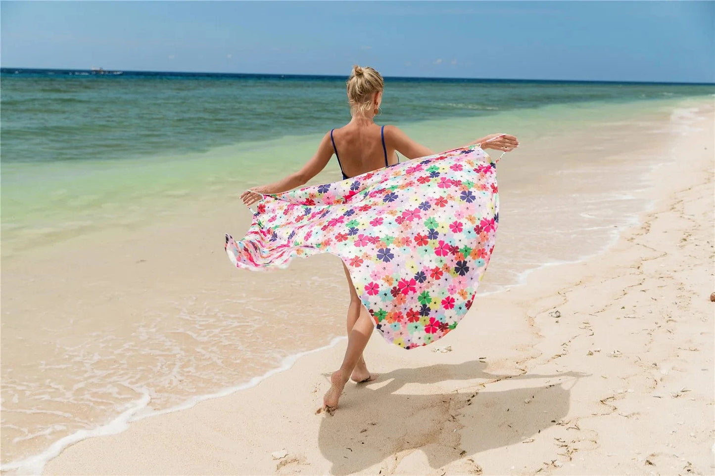 DAMOCHIC Swimwear Manufacturer Cover Ups Printed Bathing Suit Wrap Beach Dress Women Bikini Beachwear Cover Ups 2023 Supplier
