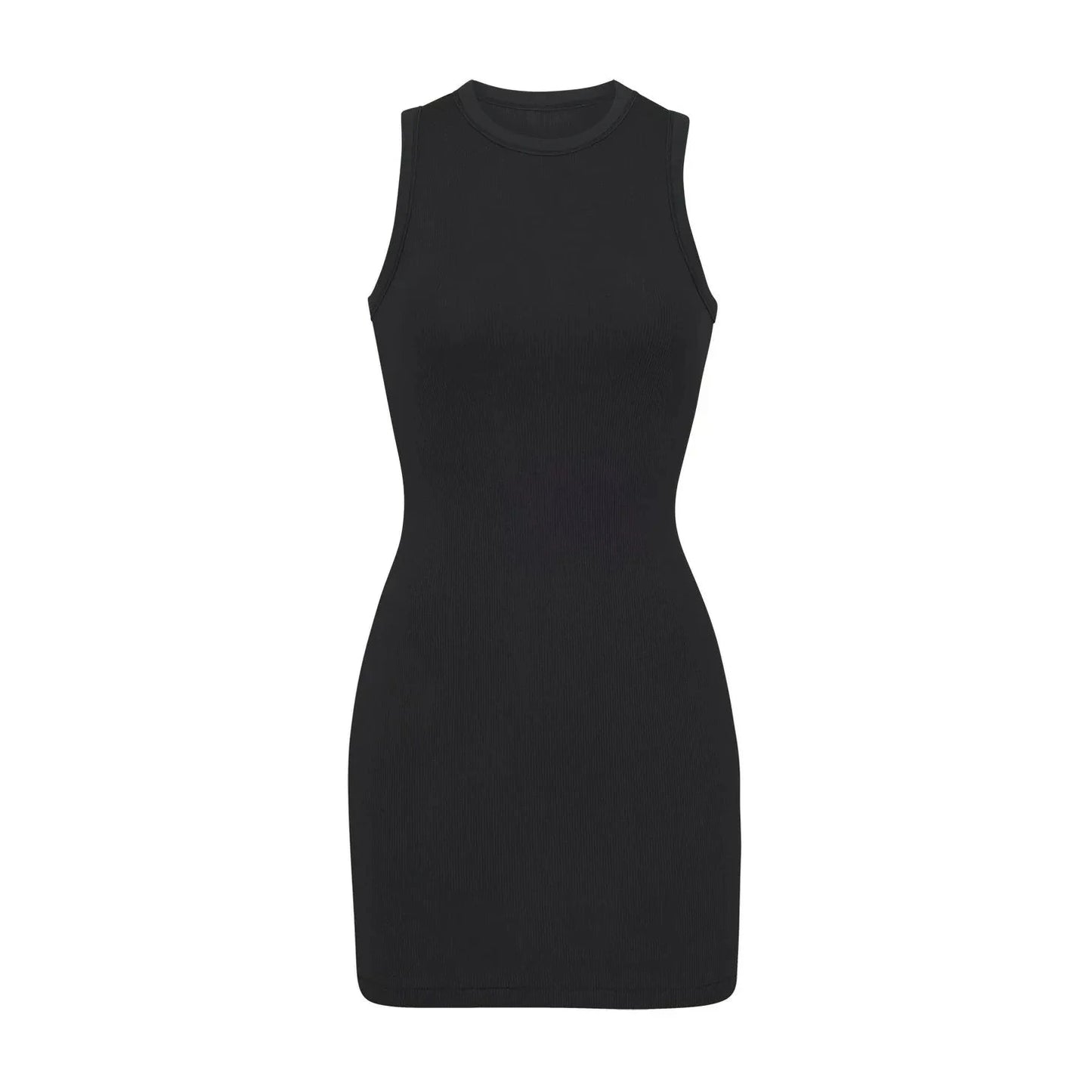 DAMOCHIC Wholesale 2024 sexy night short dresses elegant bodycon dress spring and summer sleeveless black mini dress club