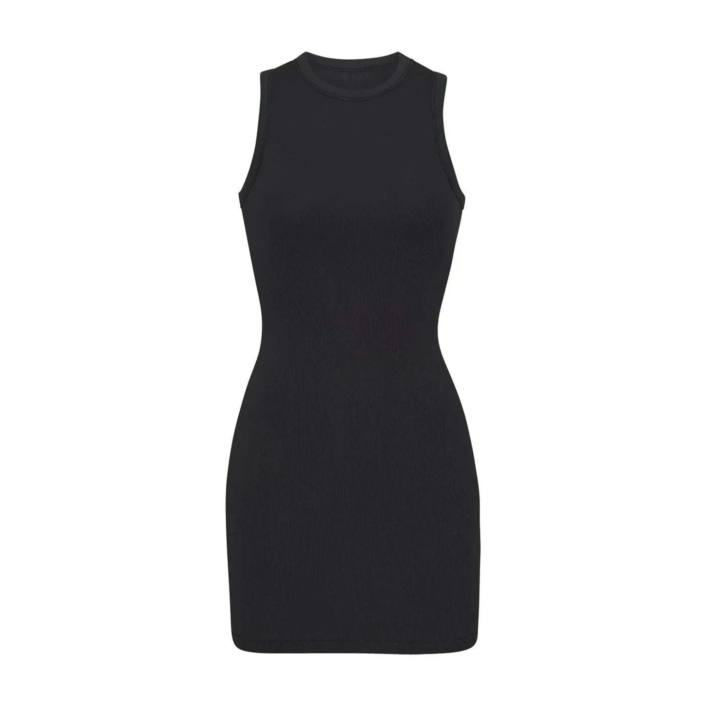 DAMOCHIC Wholesale 2024 sexy night short dresses elegant bodycon dress spring and summer sleeveless black mini dress club
