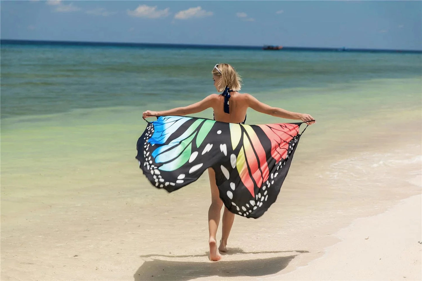 DAMOCHIC Wholesale Swimsuit Cover Up for Women Summer Printing Beach Dress Wrap Skirt Bathing Suit Bikini Beach Cover Up 2023