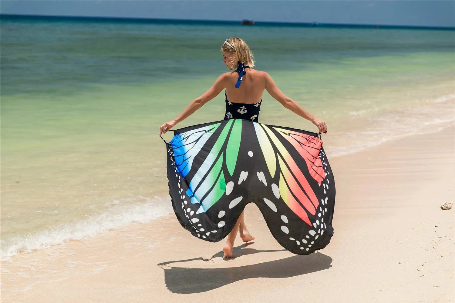 DAMOCHIC Wholesale Swimsuit Cover Up for Women Summer Printing Beach Dress Wrap Skirt Bathing Suit Bikini Beach Cover Up 2023