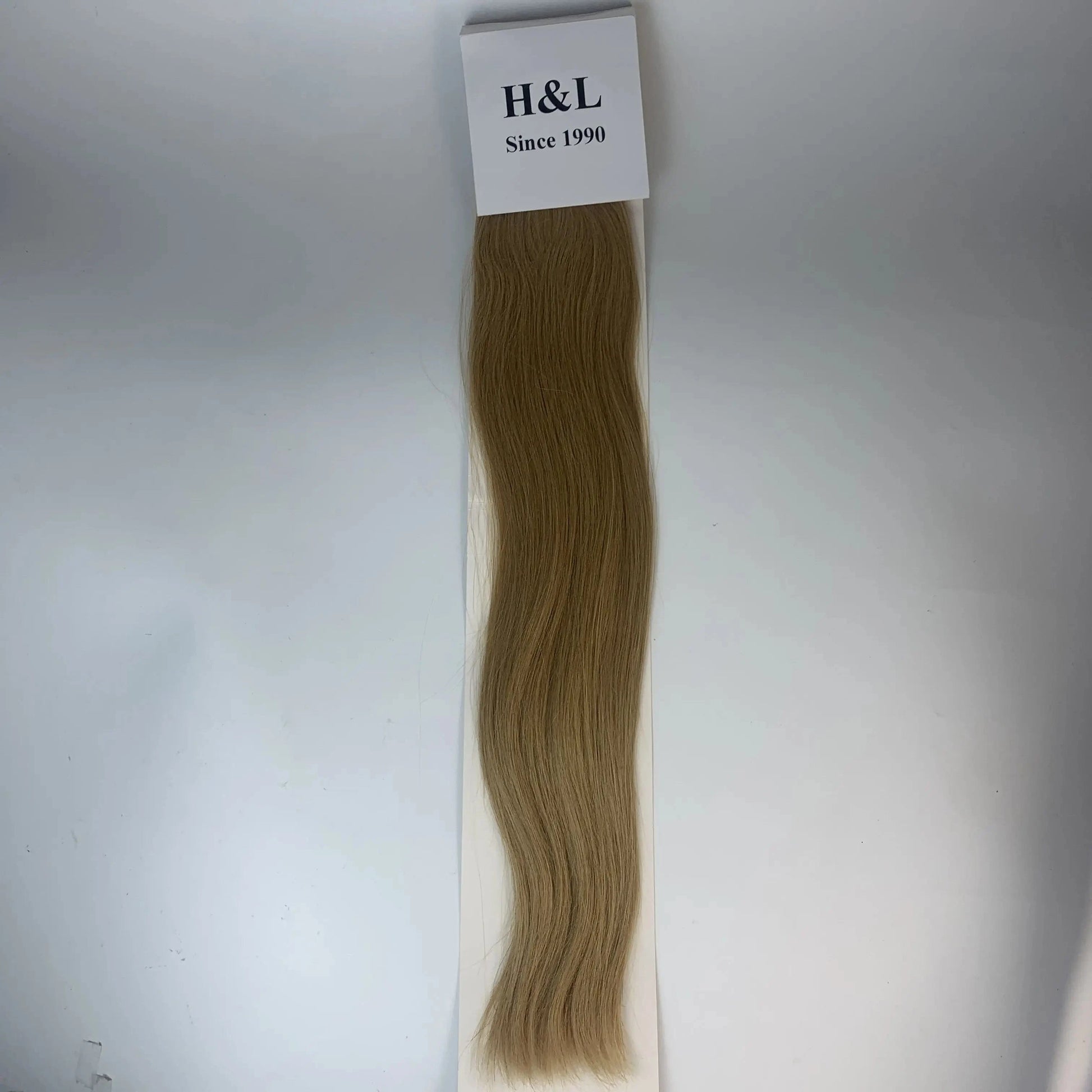 DARK BLONDE / 20 Inches H&L Since 1990 FACTORY SUPPLIED TOP QUALITY HUMAN HAIR FALSE HAIR
