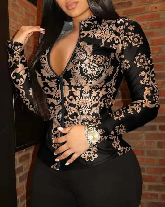 Dark Grey / XL Women's New Fashion Button Pocket Slim Fit V-neck Popular Single Breasted Long Sleeved Versatile Leather Shirt 2025
