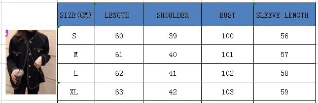 Dating Casual New Style Elegant Ladies Outfits Women Clothing Comfortable Noble Classic Tweed Jacket Coat