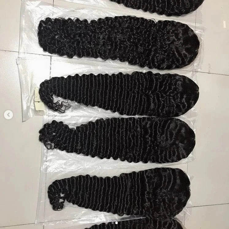 deep wave wig / 24 Inches Sunlight kinky curly virgin brazilian cuticle aligned hair silk wig topper for women cheveux humain vierge en gros