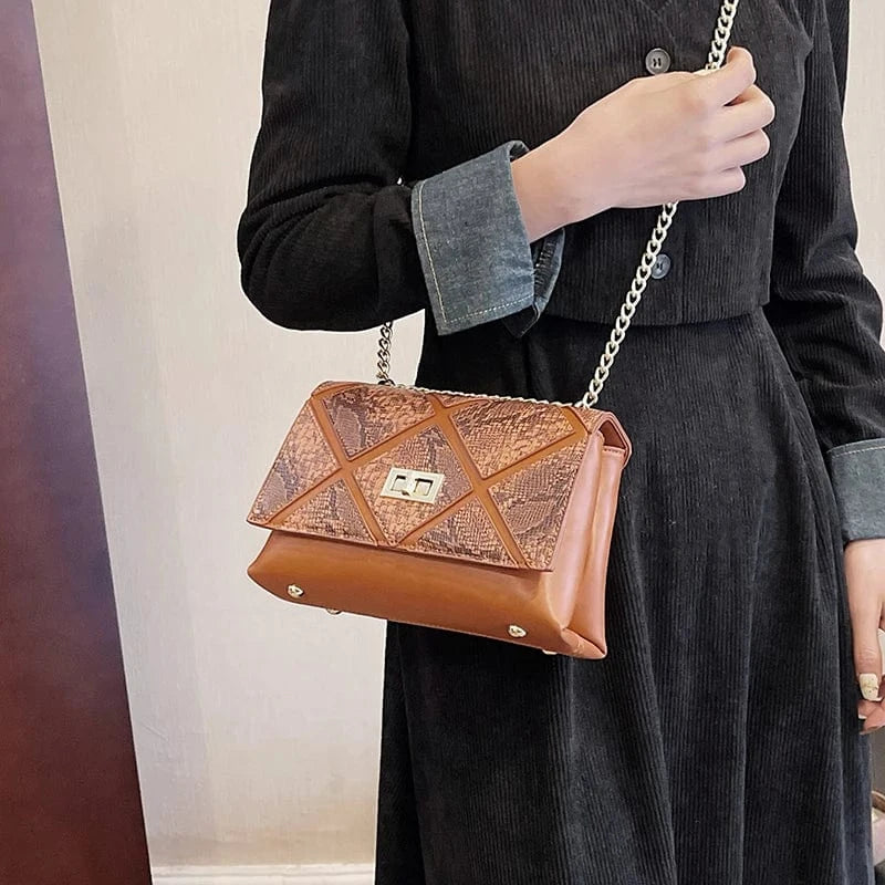 Designer Bags Luxury Women Shoulder Crossbody High Quality PU Leather Purses and Handbags 2024