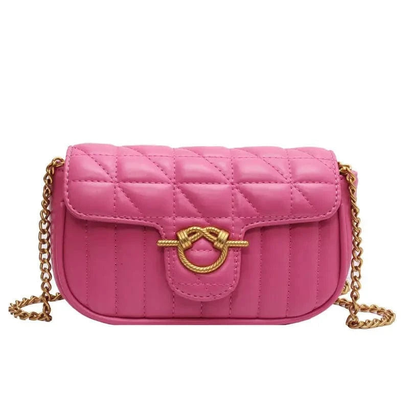 Designer famous brand / Pink 2024 Handbags New Fashion Quilted Famous Brand Designer Purses Luxury Crossbody Bags Women Handbags Ladies Purses and Handbags