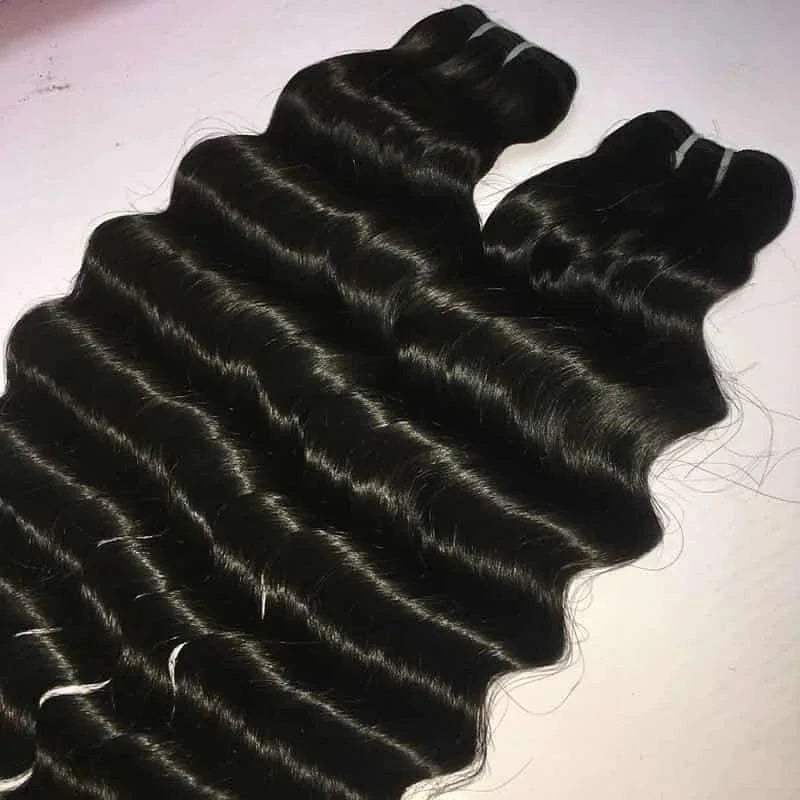 double weft hair bundles straight 100% human hair extension virgin hair wigs wholesale