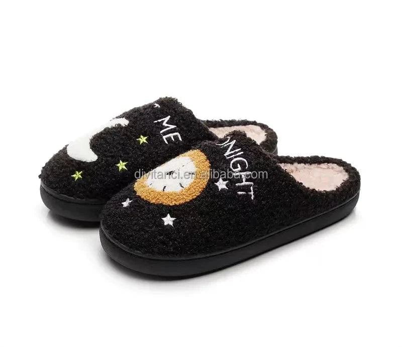 Dropshipping product 2024 Meet Me At Midnight shoes slide sandals ladies house soft slippers home slippers woman indoor slippers
