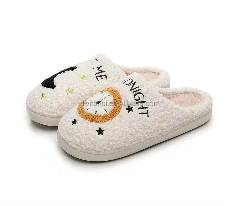 Dropshipping product 2024 Meet Me At Midnight shoes slide sandals ladies house soft slippers home slippers woman indoor slippers