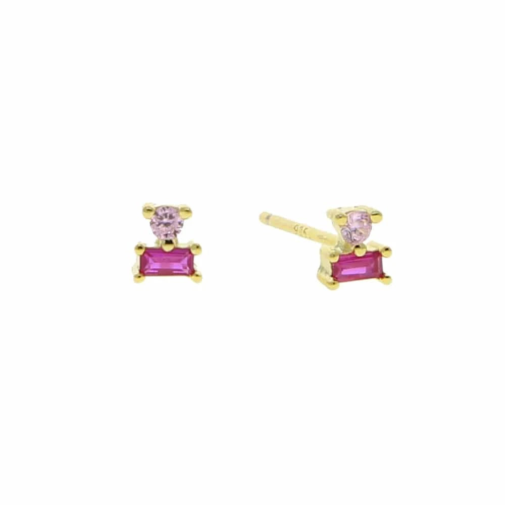 E1083 100% 925 Sterling Silver Multi Piercing Earring Minimal Delicate Gold Plated Butterfly Flower Mini Hoop Fine Silver Jewelry