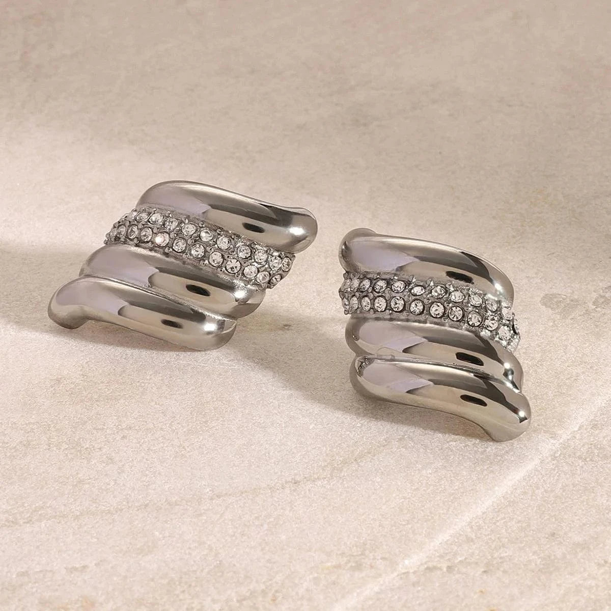 earrings Geometric Curve earrings